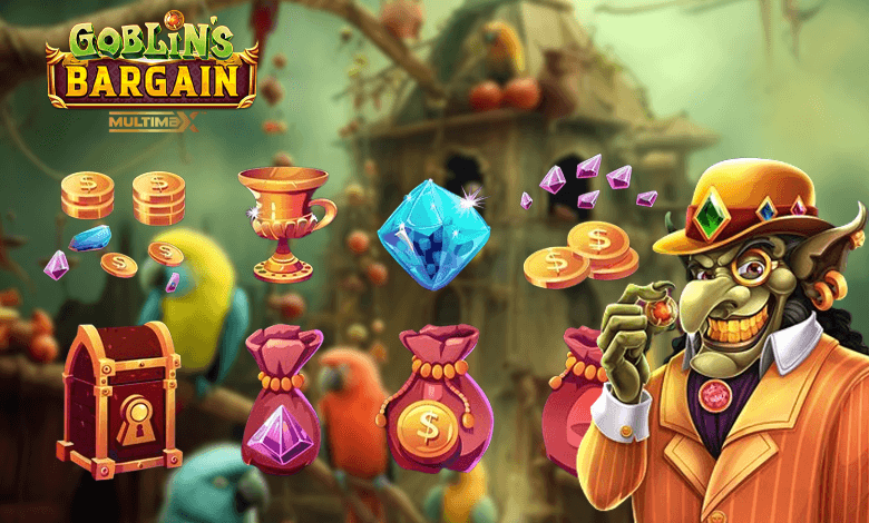 Goblins Bargain game with treasure items.