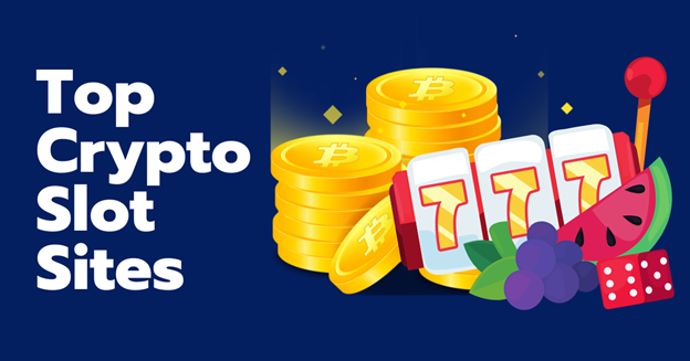 Top crypto slot sites illustration.